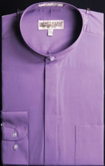 Banded Collar Dress Shirts