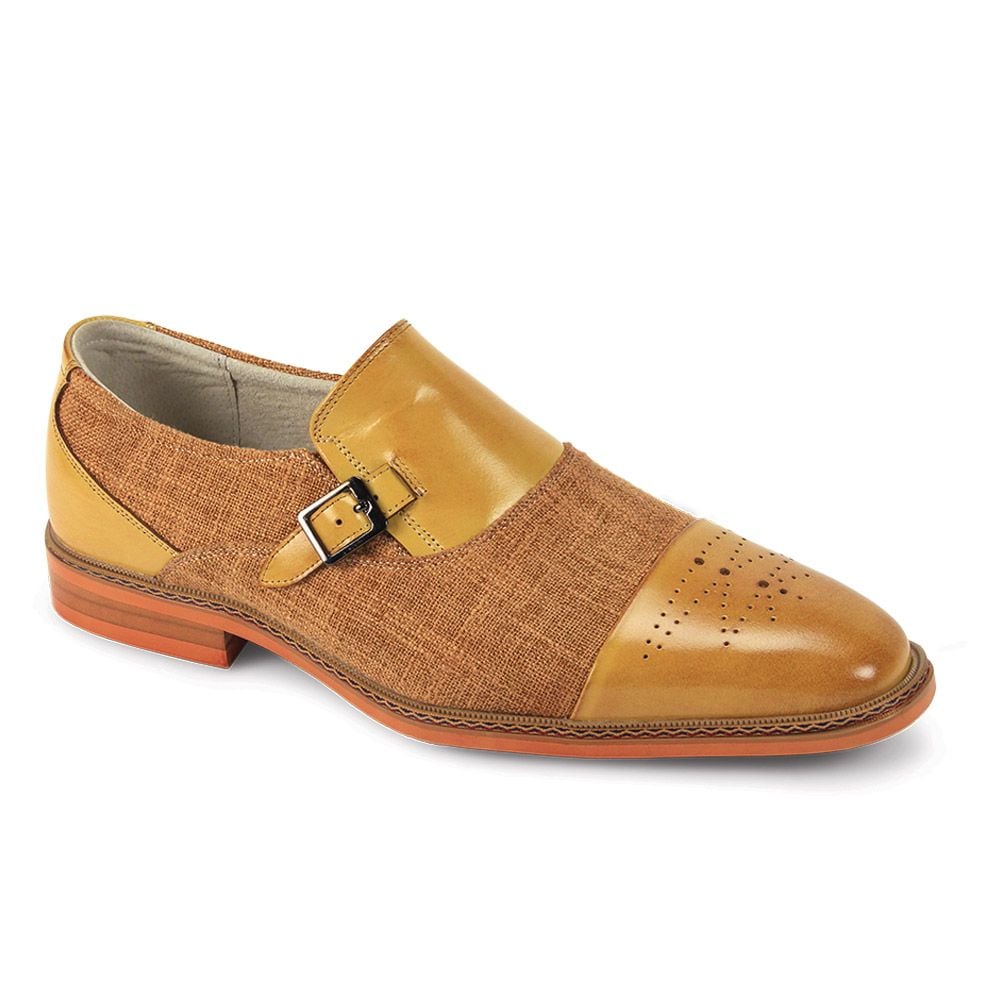 Giovanni Men's Suede Loafer Dress Shoe - Fashion Buckle