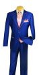 Vinci Men's 5 Piece Fashion Elegance Suit - Free Tie and Hanky