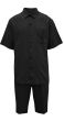 CCO Men's 2 Piece Short Set Walking Suit - Linen Blend