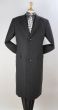 Apollo King Men's Outlet Full Length Top Coat - 3 Button Coat