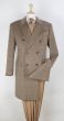 Veno Giovanni Men's 100% Wool 3/4 Length Length Top Coat - Bold Colors