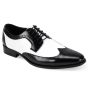 Giorgio Venturi Men's Leather Dress Shoe - Wingtip Spectator 
