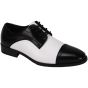 Giorgio Venturi Men's Leather Dress Shoe - Wide Width Classic 
