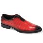 CCO Men's Fashion Dress Shoe - Crocodile Print