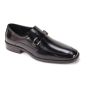Black Leather Dress Shoe Mens Shoes Slip On Shoes