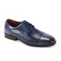 Navy Derby Shoe Lace Up Dress Shoe Mens Shoes