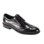 Black Mens Shoes Wingtip Dress Shoe Derby Style Shoes