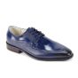Cobalt Blue Dress Shoes for Men Leather Shoe Mens Shoes