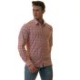 Gravity by Statement Men's Long Sleeve 100% Cotton Shirt - Stylish Patterns