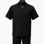 Dreams by Zacchi Men's Wide Leg 2 Piece Walking Suit - Light Texture
