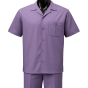 Dreams by Zacchi Men's Wide Leg 2 Piece Walking Suit - Light Texture