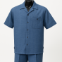 Dreams by Zacchi Men's Wide Leg 2 Piece Walking Suit - Light Texture