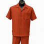 Dreams by Zacchi Men's Wide Leg 2 Piece Walking Suit - Light Texture