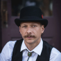 Black Derby Hat Bowler Hat Mens Wool Felt Hats