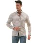 Gravity by Statement Men's Outlet Long Sleeve 100% Cotton Shirt - Stylish Patterns