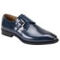 Giovanni Men's Leather Dress Shoe - Sleek Leather Buckle
