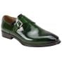 Giovanni Men's Leather Dress Shoe - Sleek Leather Buckle