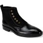 CCO Men's Outlet Leather Dress Boot - Wool Felt Accent