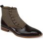 CCO Men's Outlet Leather Dress Boot - Wool Felt Accent