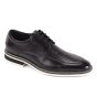Black Dress Shoes for Men Derby Style Shoe Moc Toe Shoes