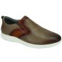 Giovanni Men's Leather Athleisure Shoe - Slip On Style