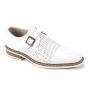 White Mens Dress Shoe Leather Shoes for Men