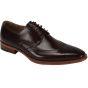 Giovanni Men's Leather Dress Shoe - Winged Tip Perforations