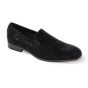 After Midnight Men's Fashion Velour Dress Shoe - Crystal Studded Design