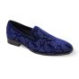 After Midnight Men's Fashion Velour Dress Shoe - Crystal Studded Design