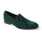 After Midnight Men's Fashion Velour Dress Shoe - Crystal Studded Design