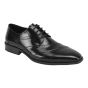 Giovanni Men's Leather Dress Shoe - Stylish Perforations