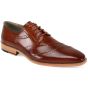 Giovanni Men's Leather Dress Shoe - Stylish Perforations