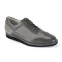 CCO Men's Leather Sneaker Style - Fabric Accent