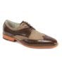 Chocolate Brown Wing Tip Shoes Derby Shoes