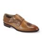Giovanni Men's Slip On Dress Shoe - Layered Textures