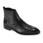 CCO Men's Leather Dress Boot - Textured Panels 