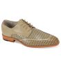Giovanni Men's Leather Dress Shoe - Perforated Dots