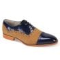 Giovanni Men's Leather Dress Shoe - Stitching Detail