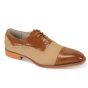 Giovanni Men's Leather Dress Shoe - Stitching Detail