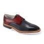 Giovanni Men's Leather Dress Shoe - Accent Panel 