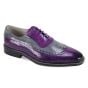 CCO Men's Outlet Leather Dress Shoe - Wingtip with Perforations