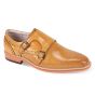 Giovanni Men's Slip On Dress Shoe - Double Buckle