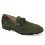 CCO Men's Suede Loafer Dress Shoe - Fashion Buckle