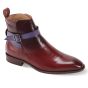 Giovanni Men's Leather Dress Boot - Leather Strap and Buckle