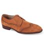 CCO Men's Suede Dress Shoe - Perforated Design