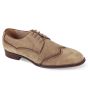 CCO Men's Suede Dress Shoe - Perforated Design