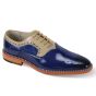 Giovanni Men's Leather Dress Shoe - Accent Color Panel