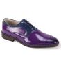 Giovanni Men's Leather Dress Shoe - Accent Color Panel