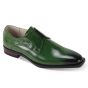 Giovanni Men's Slip On Dress Shoe - Alligator Panel